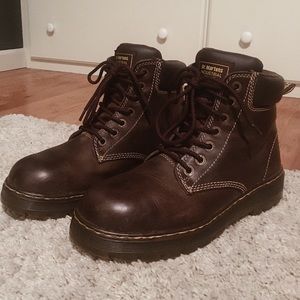 Men’s Dr. Marten’s steel-toe brown boots